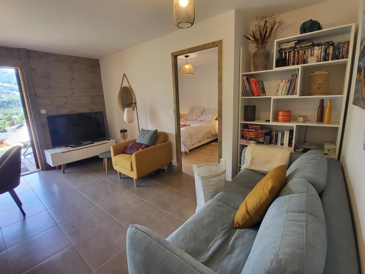 Le Criou - 3 Bedroom Apartment 5 Minutes Walk To The Village Centre Samoëns Exterior foto